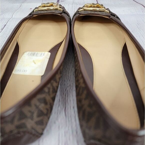 Michael Kors Fulton Studded Logo Moccasin Flats - Picture 11 of 13